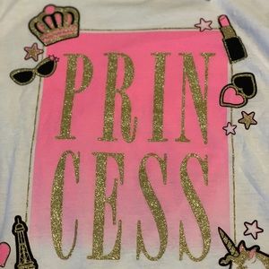 Children’s Place White Princess Long Sleeve Tee